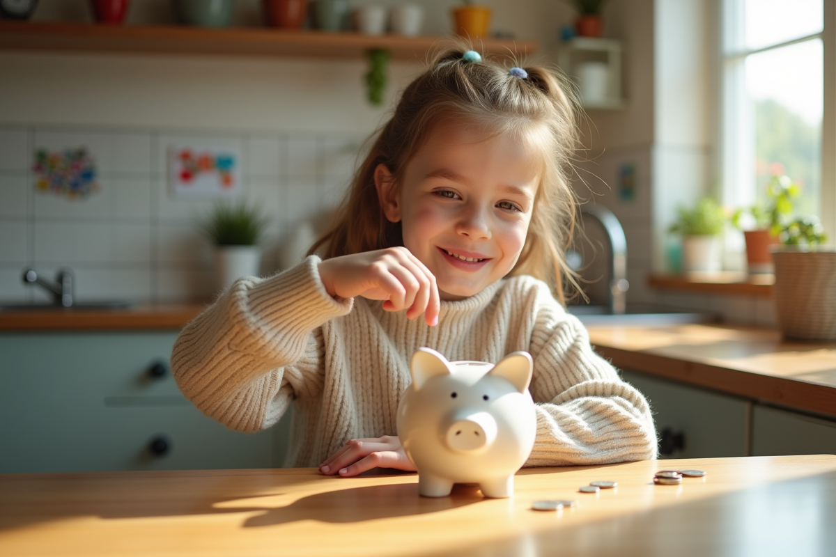 Économiser de l’argent pour les enfants : stratégies et astuces